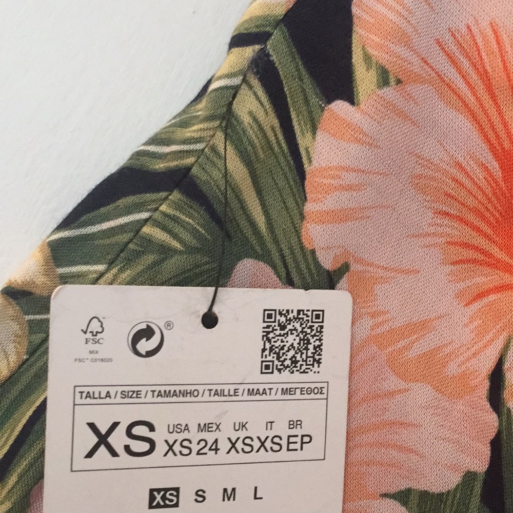 Zara Floral Print Ruffle Shorts - Picture 4 of 6